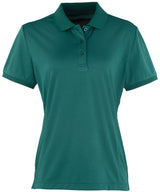 Women's Coolchecker® piqué polo — Bottle