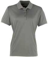 Women's Coolchecker® piqué polo — Dark Grey