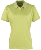 Women's Coolchecker® piqué polo — Lime