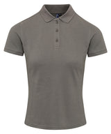 Women's Coolchecker® plus piqué polo — Dark Grey