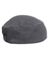 Chef's skull cap — Grey Denim