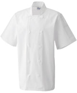 Short sleeve chef’s jacket — White