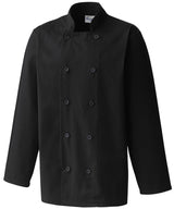 Long sleeve chef’s jacket — Black