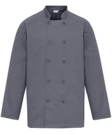 Long sleeve chef’s jacket — Steel
