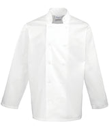 Long sleeve chef’s jacket — White