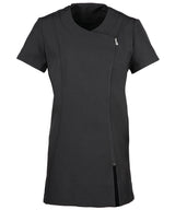 Camellia beauty and spa tunic — Black
