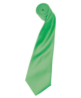 'Colours' satin tie — Apple