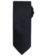 Micro waffle tie — Black