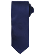 Micro waffle tie — Navy