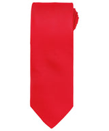 Micro waffle tie — Red