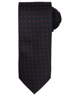 Micro dot tie — Black/Red