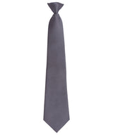 'Colours Originals' fashion clip tie — Grey