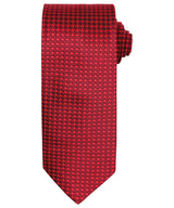 Puppy tooth tie — Red