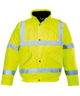 Hi-vis bomber jacket (S463/S226) — Yellow