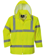 Hi-vis rain jacket (H440) — Yellow