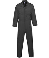 Liverpool zip coverall (C813) — Black