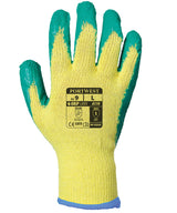 Classic grip glove - latex (A150) — Yellow/Green