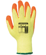 Classic grip glove - latex (A150) — Yellow/Orange