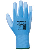 PU palm glove (A120) — Blue