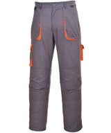 Portwest Texo contrast trousers (TX11) — Grey/Orange