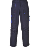 Portwest Texo contrast trousers (TX11) — Navy/Royal