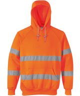 Hi-vis hooded sweatshirt (B304) — Orange