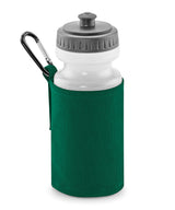 Water bottle and holder — Bottle Green