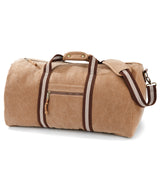 Vintage canvas holdall — Sahara