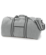 Vintage canvas holdall — Vintage Light Grey