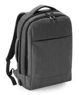 Q-Tech charge convertible backpack — Granite Marl