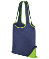 HDi compact shopper — Navy/Lime