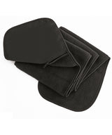 Polartherm™ fleece scarf with zip pocket — Black