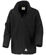 Core junior microfleece jacket — Black