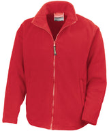 Horizon high-grade microfleece jacket — Cardinal Red