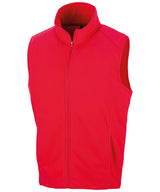 Core microfleece gilet — Red
