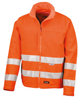 High-viz softshell jacket — Fluorescent Orange