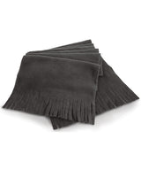 Polartherm™ tassel scarf — Charcoal Grey