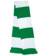 Team scarf — Kelly Green/White