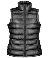 Women's ice bird padded gilet — Black
