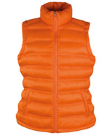 Women's ice bird padded gilet — Orange