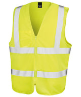 Core zip ID safety tabard — Yellow
