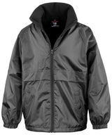 Core junior microfleece lined jacket — Black