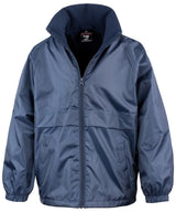 Core junior microfleece lined jacket — Navy