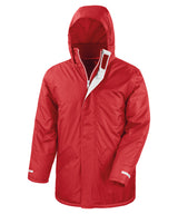 Core winter parka — Red