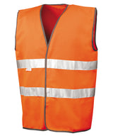 Motorist safety vest — Fluorescent Orange