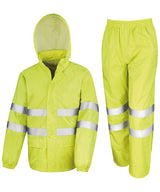 High-viz waterproof suit — Yellow