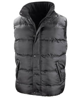 Core Nova Lux padded gilet — Black