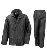 Core junior rain suit — Black