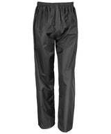 Core rain trousers — Black