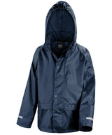 Core junior rain jacket — Navy